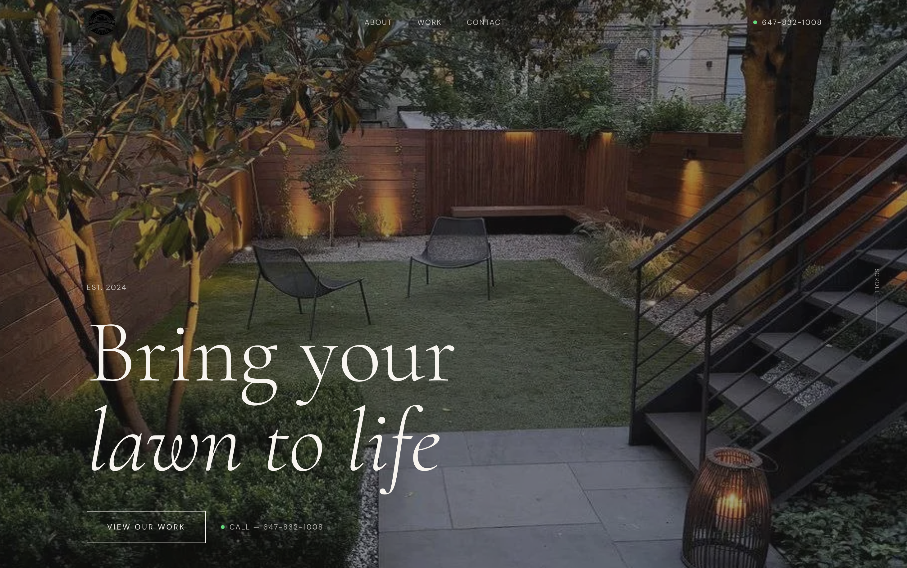 Business Website for Royalty Landscaping